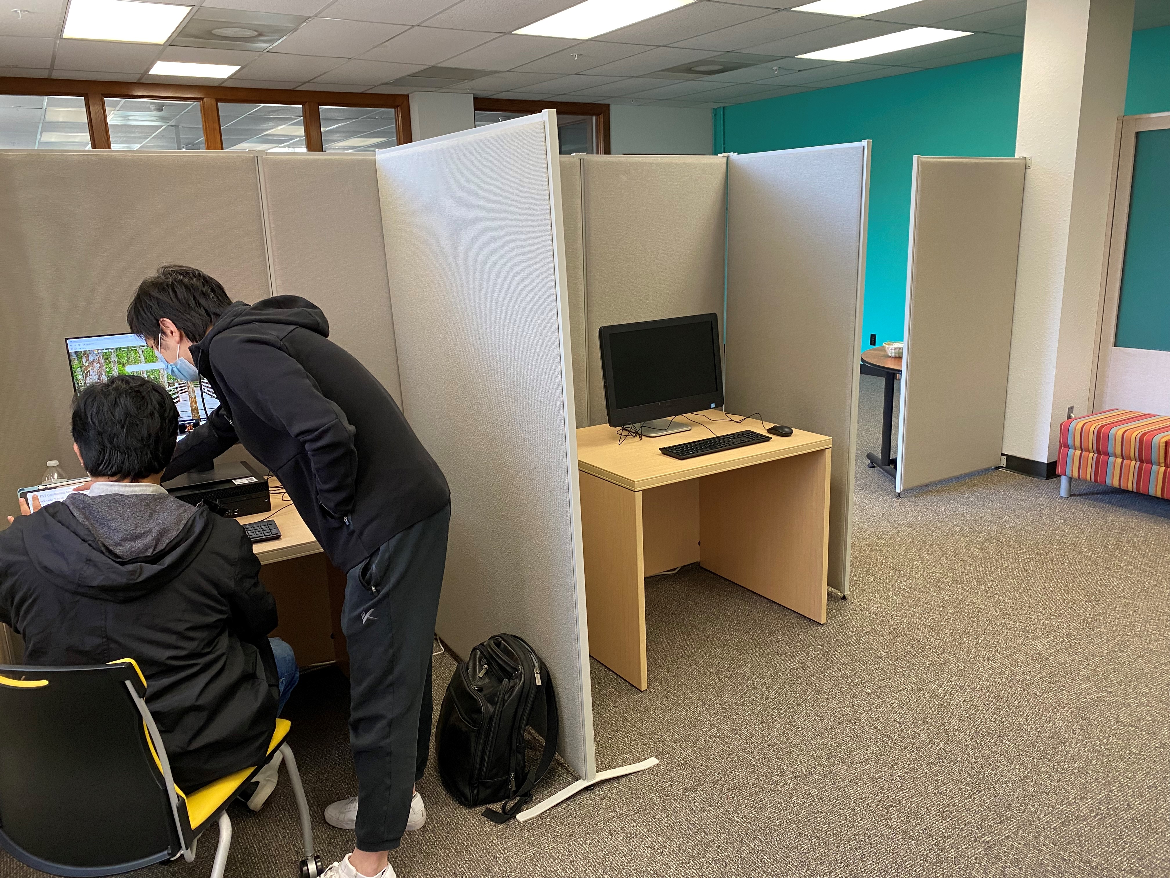 HCIR lab space – meeting and waiting area